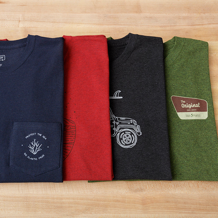 public-lands-t-shirt-w7 klean_shirt_all_designs_outlayed_lifestyle.jpg